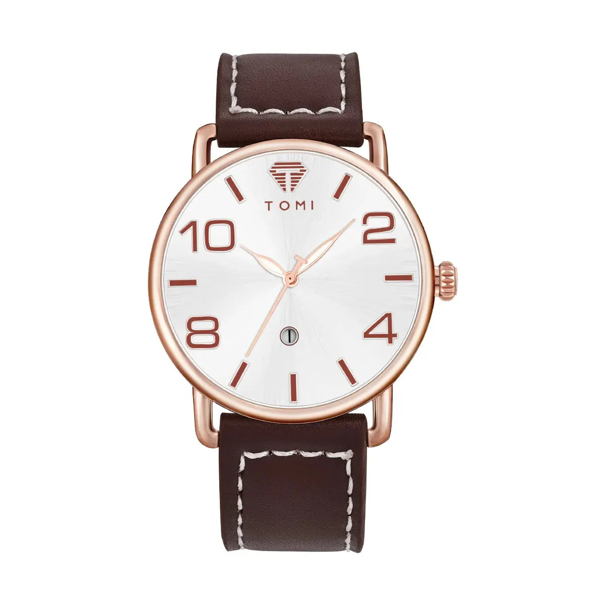 TOMI High Quality Luxury Design Men's and Women's Quartz Watch Minimalist Fashion Calendar Quartz Casual Watch