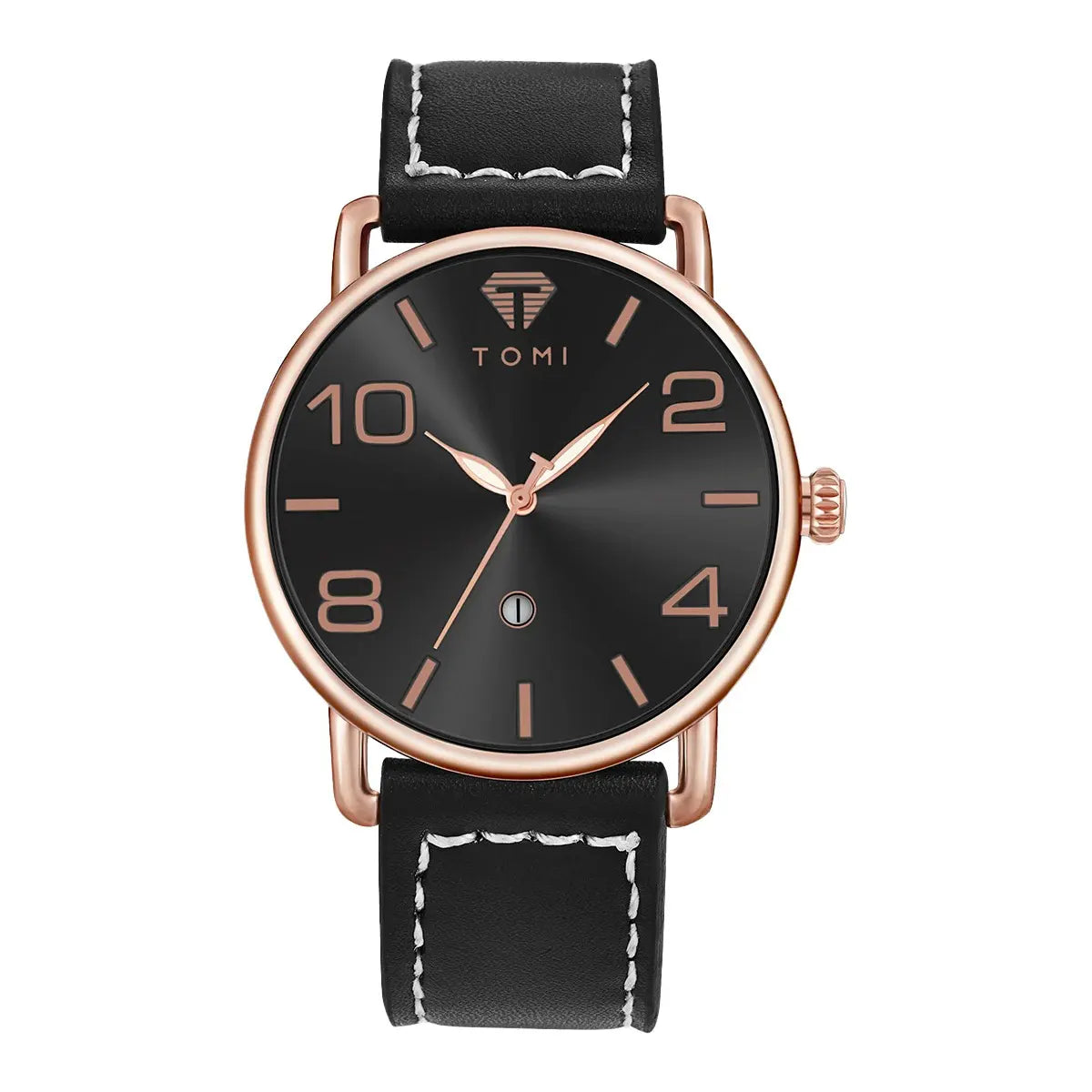 TOMI High Quality Luxury Design Men's and Women's Quartz Watch Minimalist Fashion Calendar Quartz Casual Watch