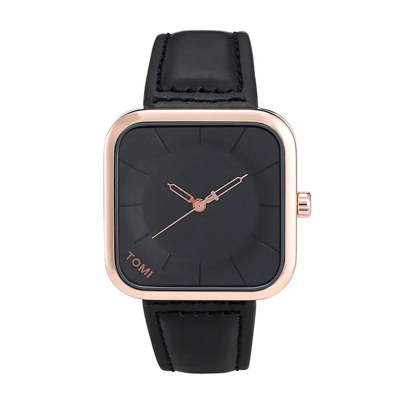 TOMI Watches in Pakistan Casual Men's Watches with black leather strap
