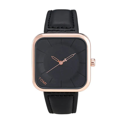 TOMI Watches in Pakistan Casual Men's Watches with black leather strap
