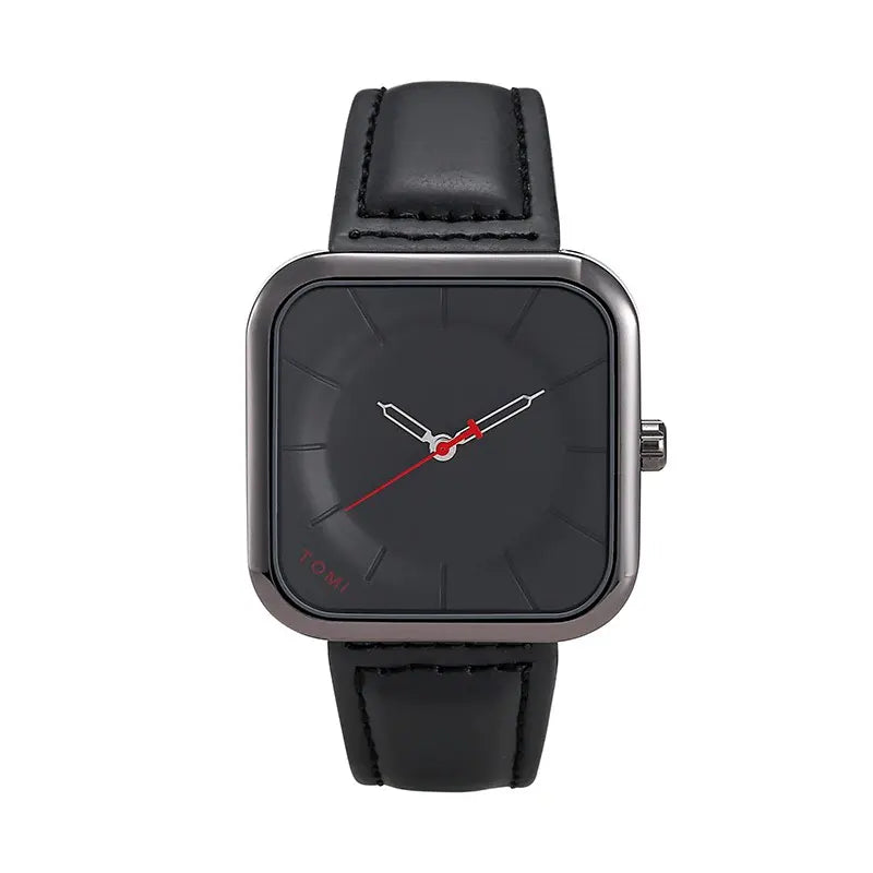 TOMI Watches in Pakistan Casual Affordable Men's Watches with Black Leather Strap