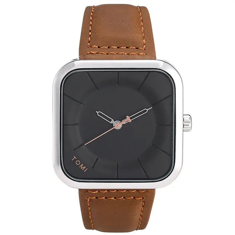TOMI Fashion Square Watch for Men Quartz Wrist watch in Pakistan
