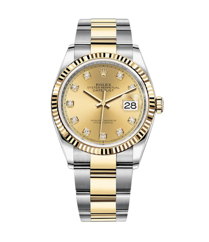 Rolex Datejust 40mm Stainless Steel and Yellow Gold Gents Watch