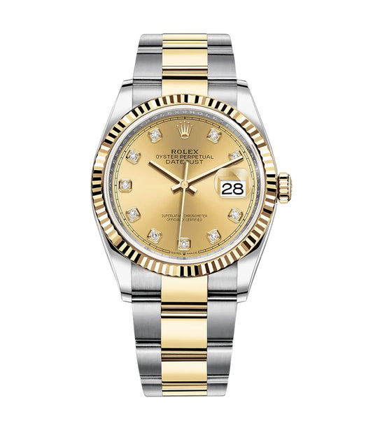 Rolex Datejust 40mm Stainless Steel and Yellow Gold Gents Watch